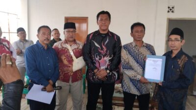 Untuk Kepentingan masyarakat,H. Yayat Hidayat Wakafkan Tanah untuk TPU